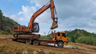 Polisi Tangkap Pemilik Tambang Ilegal di Aceh Besar