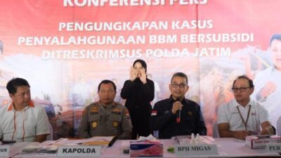 Timbun 45,5 Ton Solar Bersubsidi Polda Jatim Tangkap 27 Orang