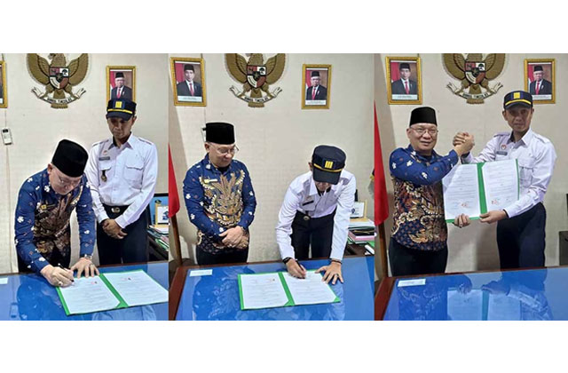 Badan Pemasyarakatan (Bapas) Kelas II bandar Lampung, Provinsi Lampung, dan Persaudaraan Mantan Tahanan (Permata) Indonesia melakukan penandatanganan Perjanjian Kerja Sama (PKS), di Kantor Bapas Bandar Lampung, Rabu, 22 Februari 2023 lalu.