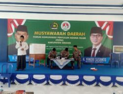 Rais Syuriah MWCNU Kecamatan Jawilan Terpilih Sebagai FKPAI Kabupaten Serang