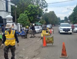 DPUPR Pandeglang Lakukan Pemeliharaan Ruas Jalan Lingkar Kota