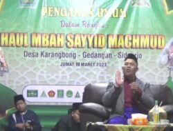 Pengajian Umum dan Haul Sesepuh Desa Karangbong Sukses, Warga Keluhkan Kekurangan Konsumsi