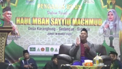 Pengajian Umum dan Haul Sesepuh Desa Karangbong Sukses, Warga Keluhkan Kekurangan Konsumsi