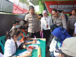 Cegah Stunting, Polresta Sidoarjo Gelar Baksos Kesehatan Bagi Ibu Hamil dan Lansia