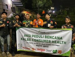 PT Kalbe Farma Bersinergi Dengan Laskar Banten Bantu Korban Tanah Longsor di Bogor