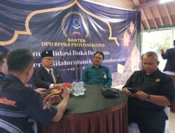 Gelar Bukber, DPD BPPKB Banten Provinsi Banten Lakukan Konsolidasi dan Pengarahan Tertib Administasi Organisasi