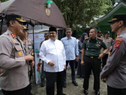 Bersama Forkopimda, Bupati H. Benny Utama Tinjau ‘Pos Ketupat’, Aparat Gabungan Siap Amankan Lebaran di Pasaman