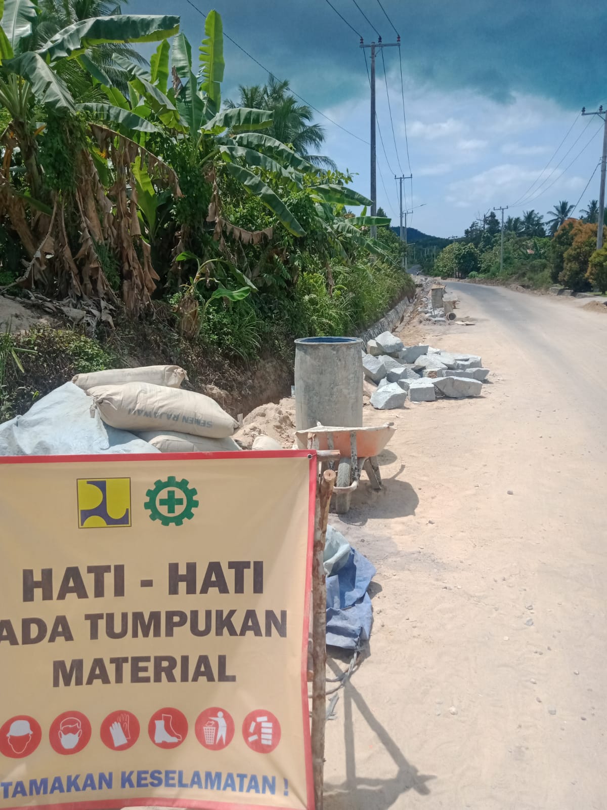 Pembangunan Drainase di Desa Rebo Diduga Proyek Siluman Tanpa Papan Nama, Kangkangi UU KIP