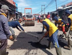 Berikan Kenyamanan Pemudik, Dinas PUPR Banten Melalui UPTD PPJ Seragon Perbaiki Lima Ruas Jalan