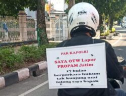 Suksmawan Ditahan Polres Tuban Usai Buat Laporan ke Propam Polda Jatim