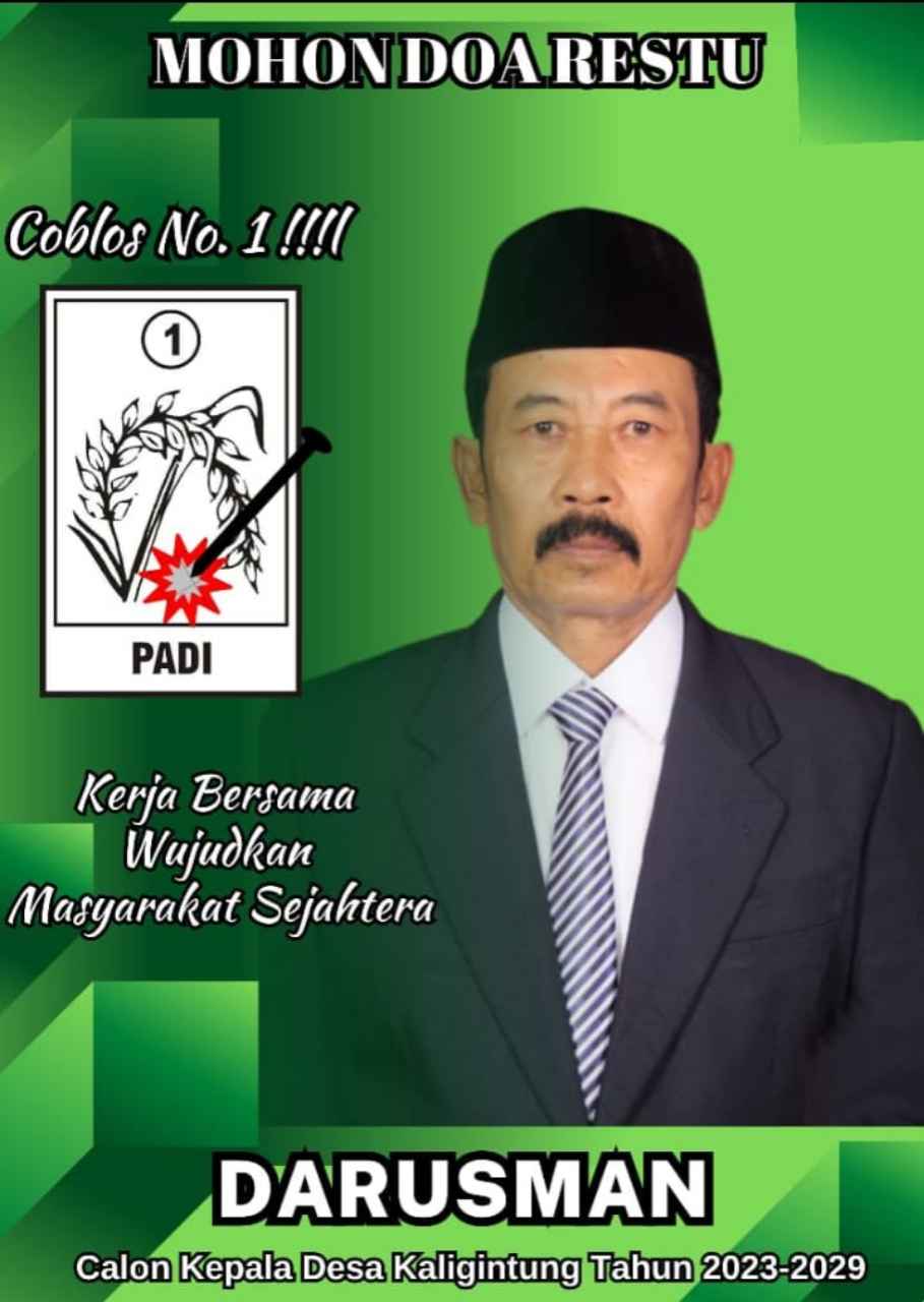 Dirut PT. Pelabuhan Indonesia Ajak Masyarakat Menangkan Darusman Nomor Urut 1 Pilkades Kaligintung