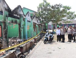 Cek TKP Kebakaran, Kapolresta Tangerang Beri Bantuan untuk Korban