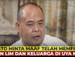 Juristo Minta Maaf Telah Fitnah Alvin Lim di Podcast Uya Kuya