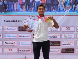Petenis Asal Kota Serang Ini Sabet Dua Emas di Kejurnas Sumsel