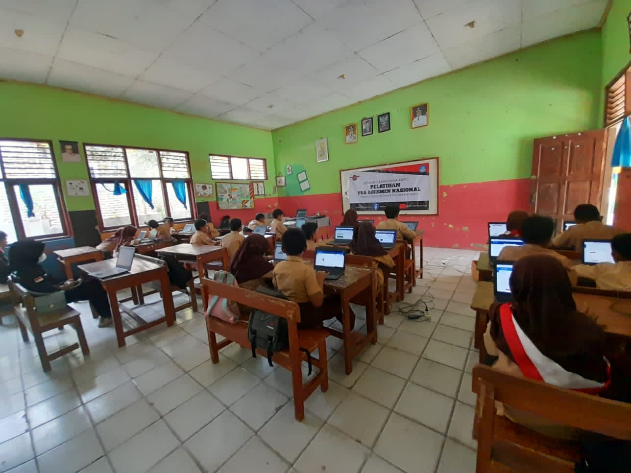 Pra ANBK, GMK Gelar Pelatihan Komputer di SDN Cidahu 2