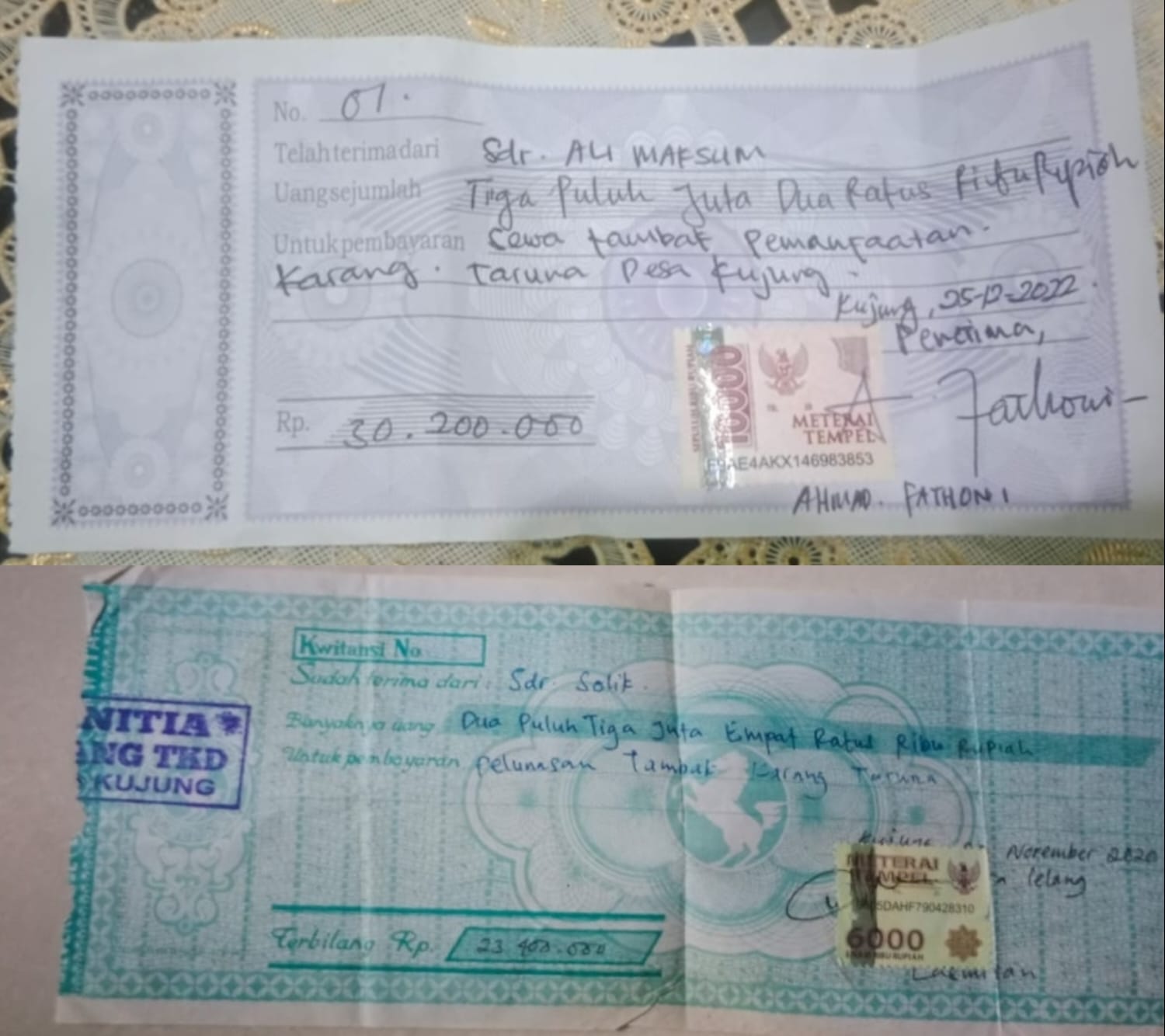 Karang Taruna Kujung Kuasai Tanah BBWS Bengawan Solo, Disewakan Puluhan Juta