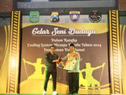 Gelar Seni Budaya, Polres Trenggalek Ajak Masyarakat Pro Aktif Jaga Pemilu Damai 2024