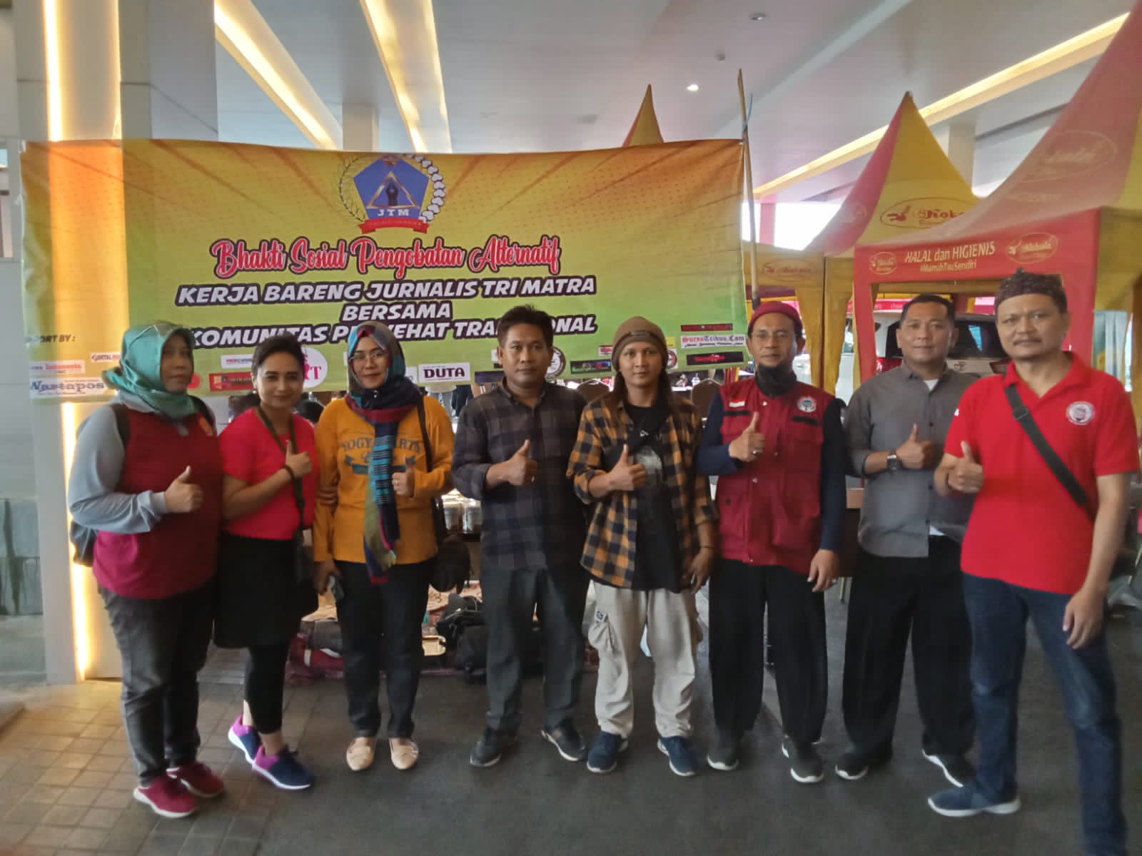 Gelar Baksos, Jurnalis Tri Matra Gandeng Komunitas Penyehat Tradisional Nusantara