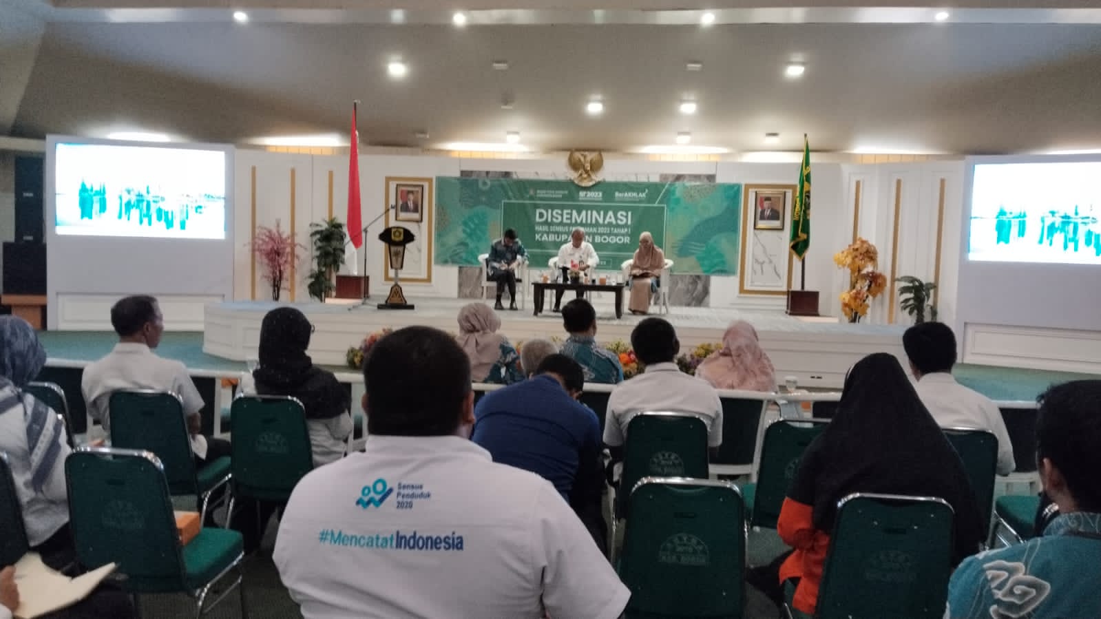 BPS Kabupaten Bogor Sodialisasi Hasil Sensus Pertanian 2023, Jumlah Petani Alami Penurunan