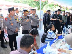 Wujudkan Pemilu Damai, Panglima TNI dan Kapolri Gelar Kegiatan Bhakti Sosial dan Bhakti Kesehatan
