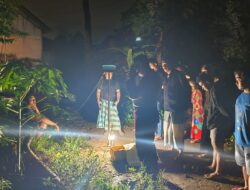 Polsek Srengat Datangi TKP Penemuan Bayi Tergeletak di Pekarangan Warga