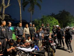 Diduga Hendak Aksi Balap Liar, Lima Sepeda Motor Serta Pelaku Diamankan Polisi