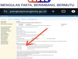Dugaan Pemenang Lelang Terkesan di Paksakan Oleh Pihak Pokja IV Kota Pangkalpinang