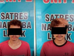 Berantas Narkoba, Dua Pengedar Sabu Diamankan Satres Narkoba Polres Lebak