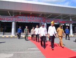 Presiden Jokowi Resmikan Rekonstruksi Bandara Mutiara SIS Al-Jufri dan Tiga Bandara Lainnya