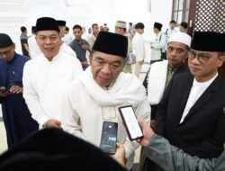 Hari Raya Idul Fitri 1445 Hijriah, Pj Gubernur Al Muktabar Sampaikan Mohon Maaf Lahir dan Batin