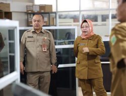 Hari Pertama Pasca Cuti Lebaran 2024, Pj Sekda Virgojanti Kunjungi Sejumlah OPD