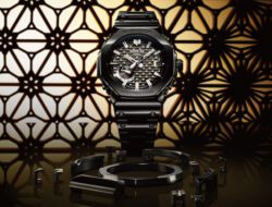 Casio Luncurkan Jam Tangan MR-G dengan Motif “Latticework” yang Terinspirasi dari Keindahan Fungsional Teknik Struktur Kayu “Kigumi”