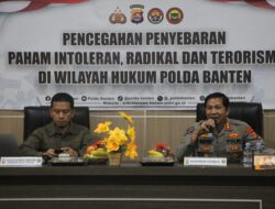 Cegah Paham Radikalisme, Polda Banten Gelar Sosialisasi Bersama Media