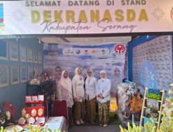 Stand Dekranasda Kabupaten Serang di Dekranas Expo 2024 Hasilkan Omset Rp3 Juta Per Hari