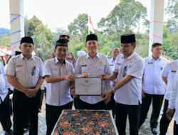 Diresmikan Bupati Pasaman, Cubadak Barat Nagari Pemekaran Pertama Yang Berhasil Bangun Gedung Kantor Baru