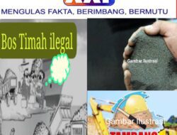 Wow, Di Kecamatan Simpang Katis Kabupaten Bangka Tengah Beberapa Kolektor Ternama Diduga Sebagai Pembeli Dan Penampungan Pasir Timah Dari HL