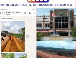 Kualitas Pekerjaan Jalan Tanah Puru Di Dusun Limbung Jade Bahrin Tidak Sesuai Dengan SOP, Patut Diduga Asal-asalan