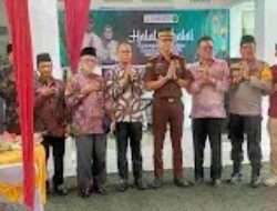 Jalin Silaturahmi Kajari Pasaman Gelar Halal Bihalal 1445 H