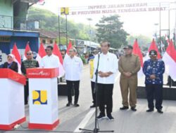 Resmikan IJD di NTB, Presiden Jokowi Harap Kecepatan Logistik Makin Baik