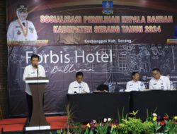 Bakesbangpol Sosialisasikan Pilkada Kabupaten Serang 2024 ke Kaum Milenial
