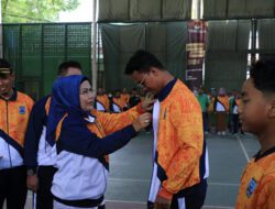 Lepas Atlet ke Popda, Bupati Serang Berharap Bisa Memberikan yang Terbaik