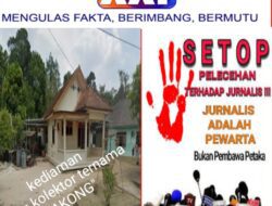 Terindikasi, Saat Dikonfirmasi Melalui Pesan Whatsapp “Albert” Menghina Profesi Dan Ancam Wartawan