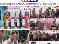 Polda Kep. Bangka Belitung Dan Polres Bangka Tengah Bagikan 1500 Paket Bansos Di Hari Bhayangkara Ke 78 Tahun 2024.