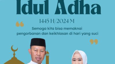 Pj Bupati Bogor Asmawa Tosepu Ucapkan Selamat Hari Raya Idul Adha 1445 H