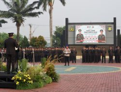 Ratusan Personil Polda Banten Ikuti Upacara Peringatan Hari Lahir Pancasila