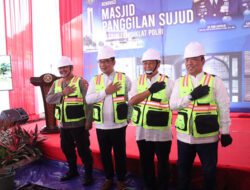 Sespim Lemdiklat Polri Gelar Peletakan Batu Pertama Pembangunan Masjid yang Didesain Ridwan Kamil