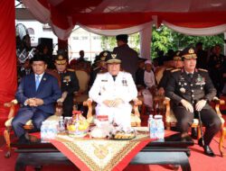 Pj Gubernur Al Muktabar Ikuti Upacara Peringatan Hari Bhayangkara ke-78