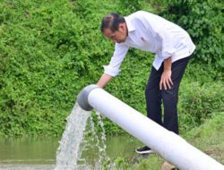 Tinjau Pompanisasi di Bantaeng, Presiden Jokowi: Tingkatkan Produktivitas Pertanian dan Antisipasi Kekeringan