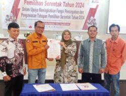 Bawaslu Kabupaten Pasaman Rilis Indeks Kerawanan Pemilihan Serentak 2024