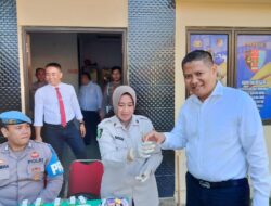 Laksanakan Program Kapolda Banten, Propam Polres Lebak Laksanakan Pengecekan Rutin Urine Personil